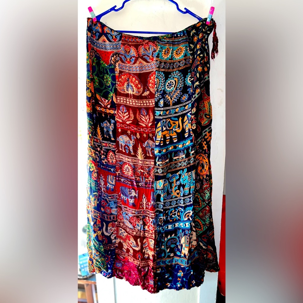 Jayli Imports Panel Maxi Skirt